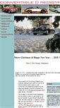 Mobile Screenshot of convertibledregistry.com